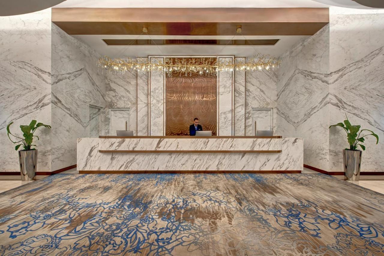 Royal M Al Aqah Beach Resort By Gewan Exterior foto The hotel's lobby