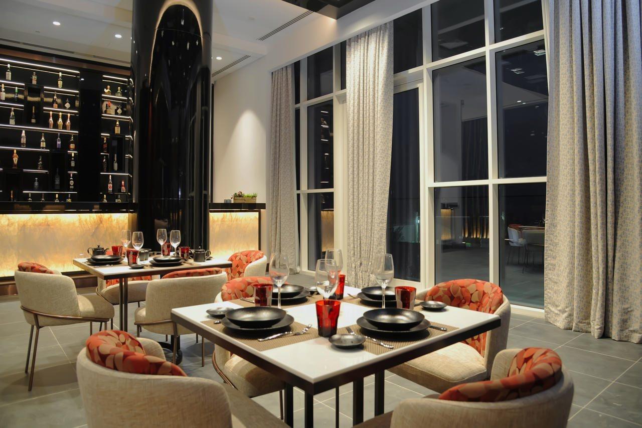 Royal M Al Aqah Beach Resort By Gewan Exterior foto The restaurant