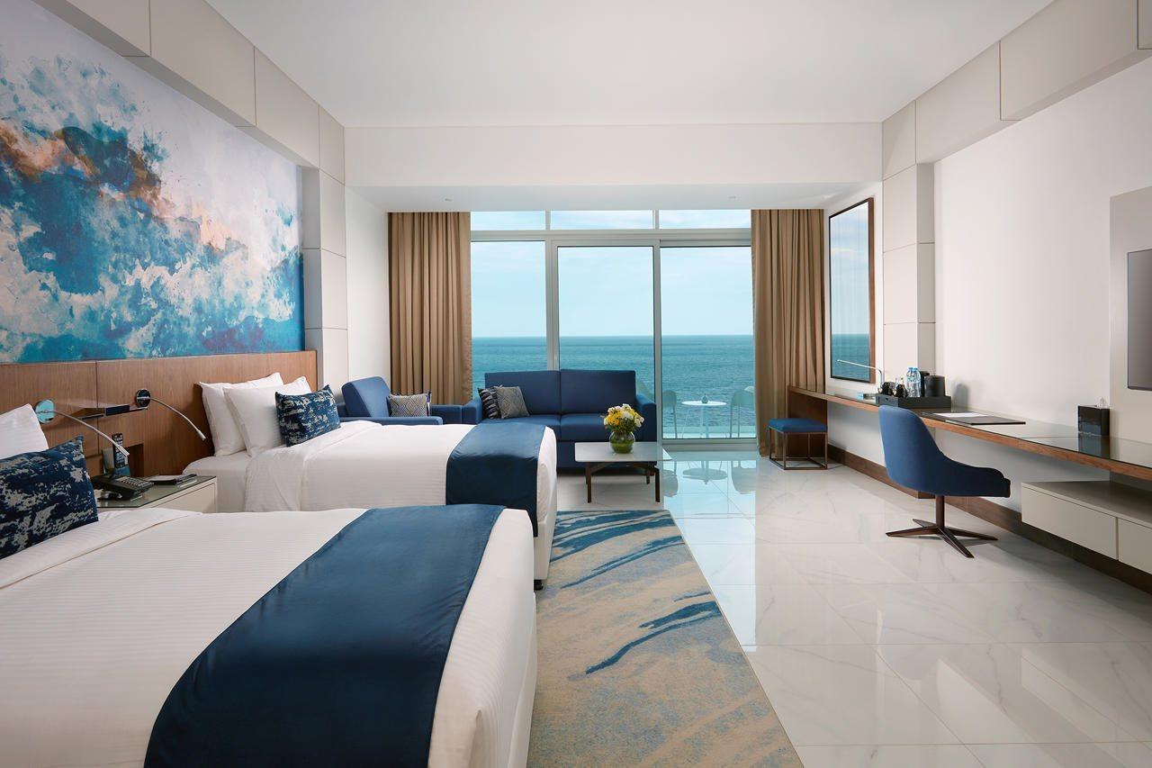 Royal M Al Aqah Beach Resort By Gewan Exterior foto Deluxe Ocean View Room